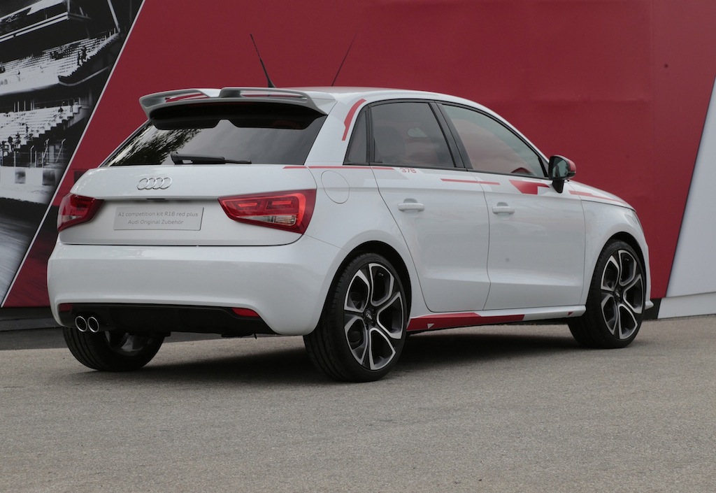 Audi A1 competition kit R18 red plus