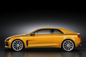 Audi met en scène le concept Sport quattro pour remercier ses fans