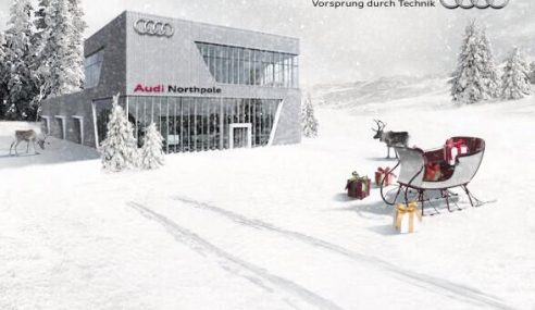 Envoyez vos cartes de voeux 2014 avec Audi