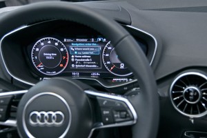 Démonstration du cockpit virtuel Audi