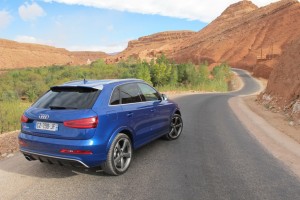 Un bel essai du SUV RSQ3 au Maroc