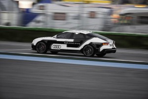 La surprenante RS7 Piloted Driving à l’entraînement