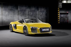 Superbe essai de l’Audi R8 V10 Spyder