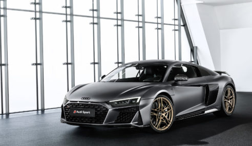 Audi R8 : 10 bougies pour 10 cylindres
