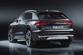 3/4 Arrière Audi SQ8 Studio