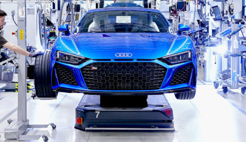 Audi utilise désormais des drones dans ses usines
