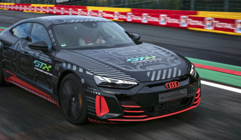 Audi RS e-tron GT : le premier prototype présenté au public