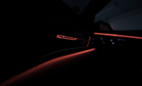 quattro décoratif Audi RS Q8