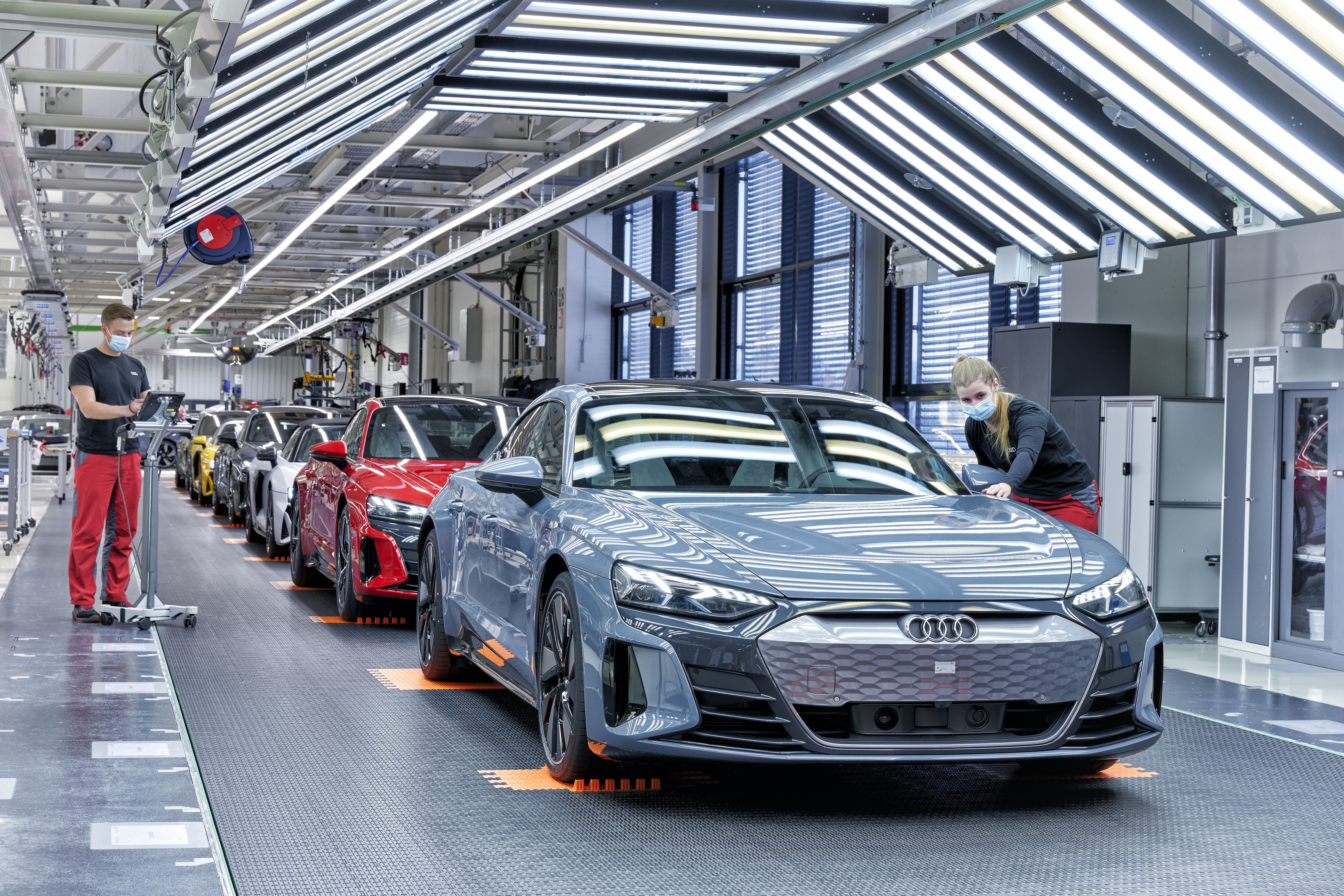 Audi e-tron GT - Production