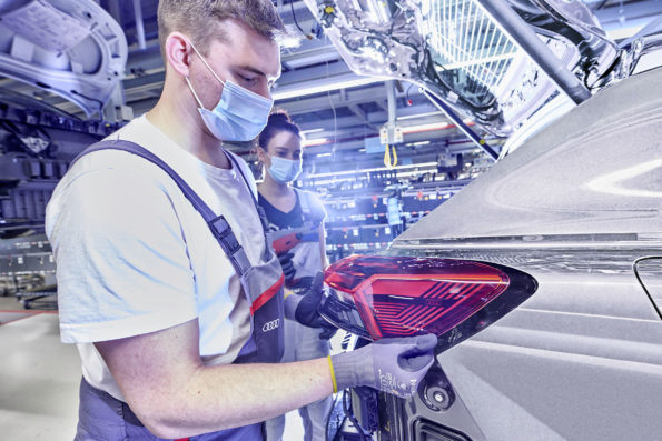 Production Audi Q4 e-tron