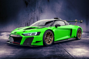 Audi R8 LMS GT2 Kyalami green