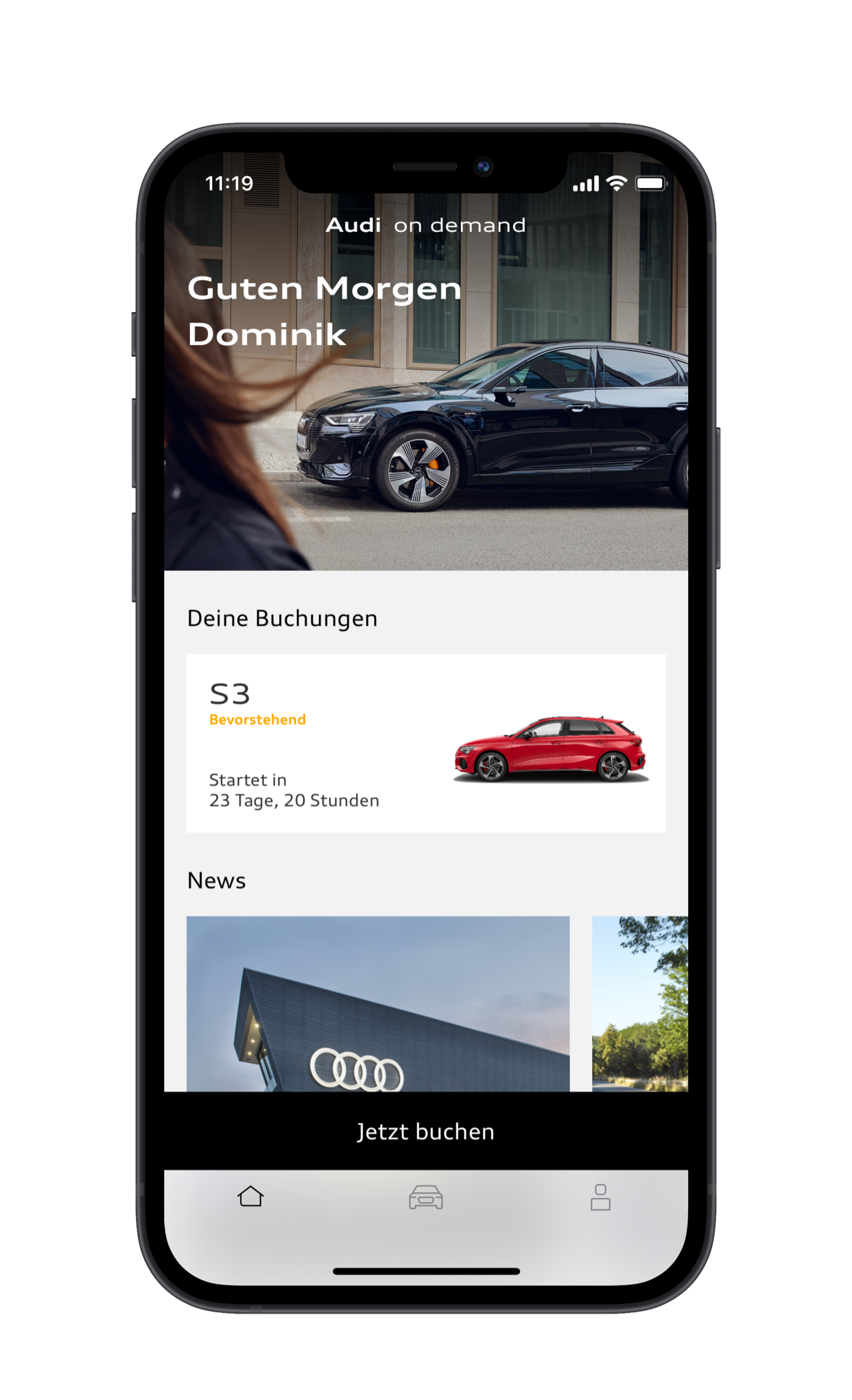 Audi On Demand - Application