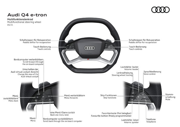 Volant Audi Q4 e-tron