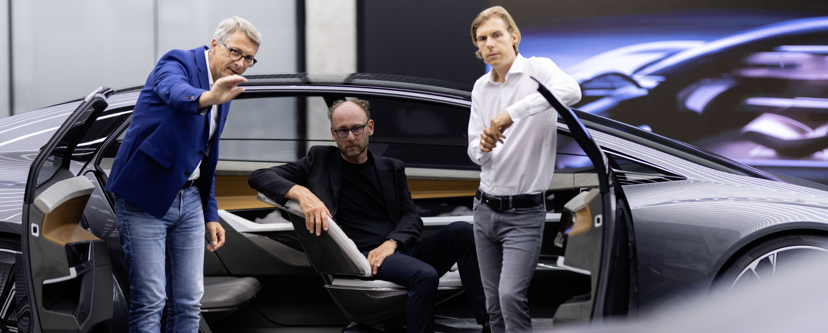 Audi Grandsphere concept - Equipe du design