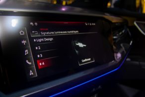 Audi Q4 e-tron - Signature lumineuse numérique