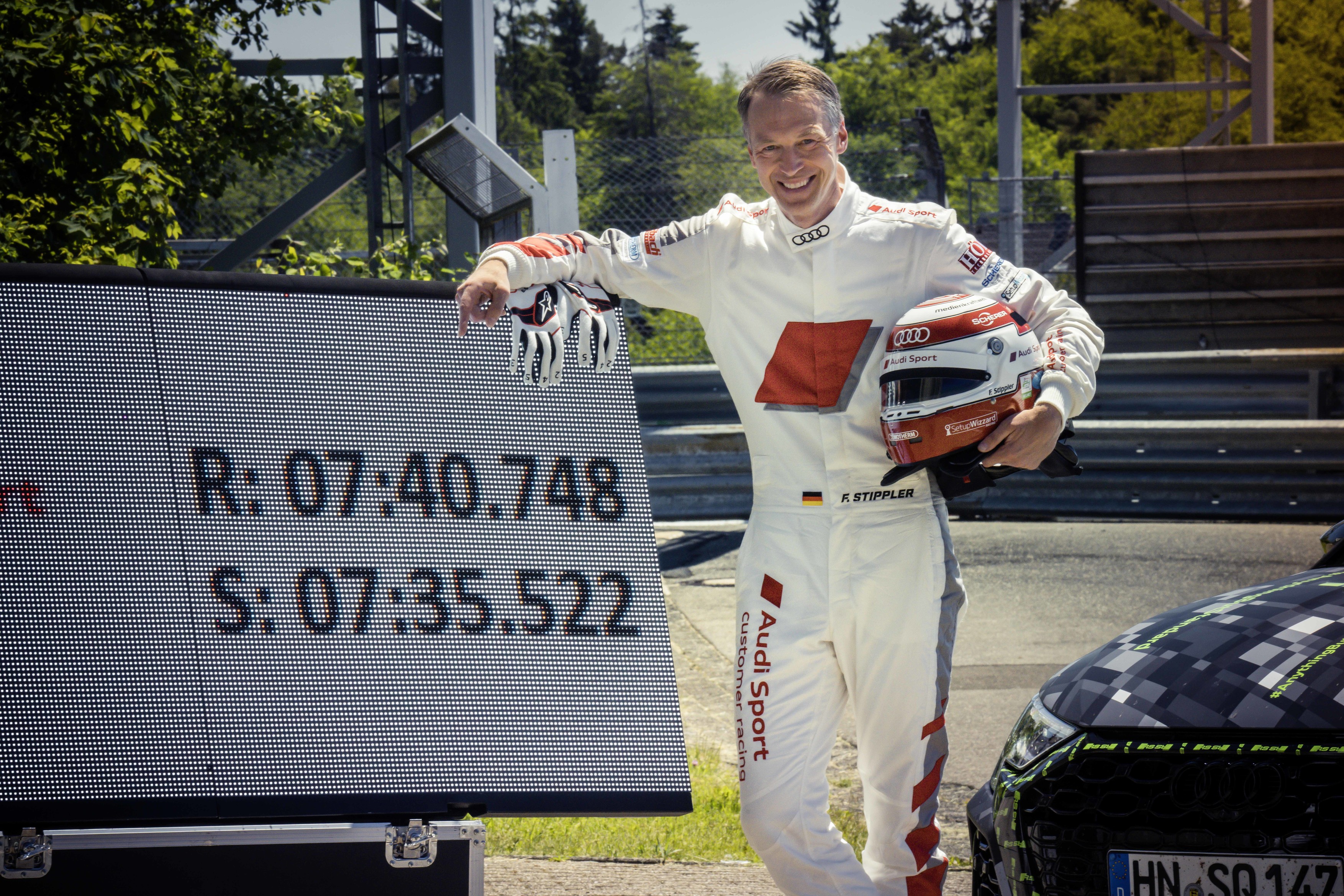 Audi RS 3 Record Nürburgring Nordschleife - Frank Stippler