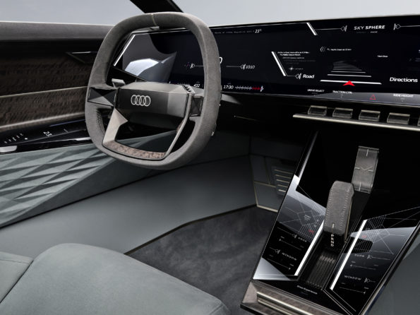 Audi skysphere concept - Cockpit