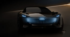 Audi skysphere concept - Signature lumineuse