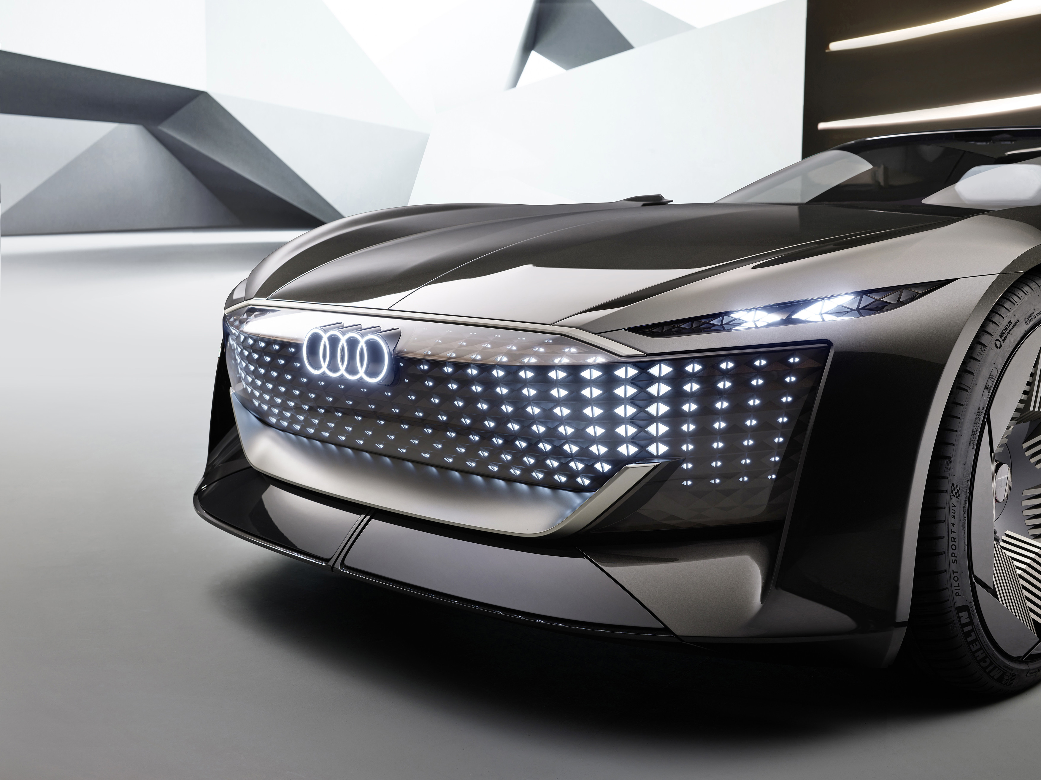 Audi skysphere concept - Détail calandre