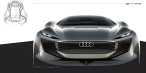 Audi skysphere concept - Croquis