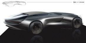 Audi skysphere concept - Croquis