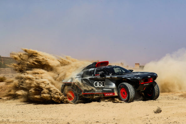 Audi RS Q e-tron - Essais au Maroc