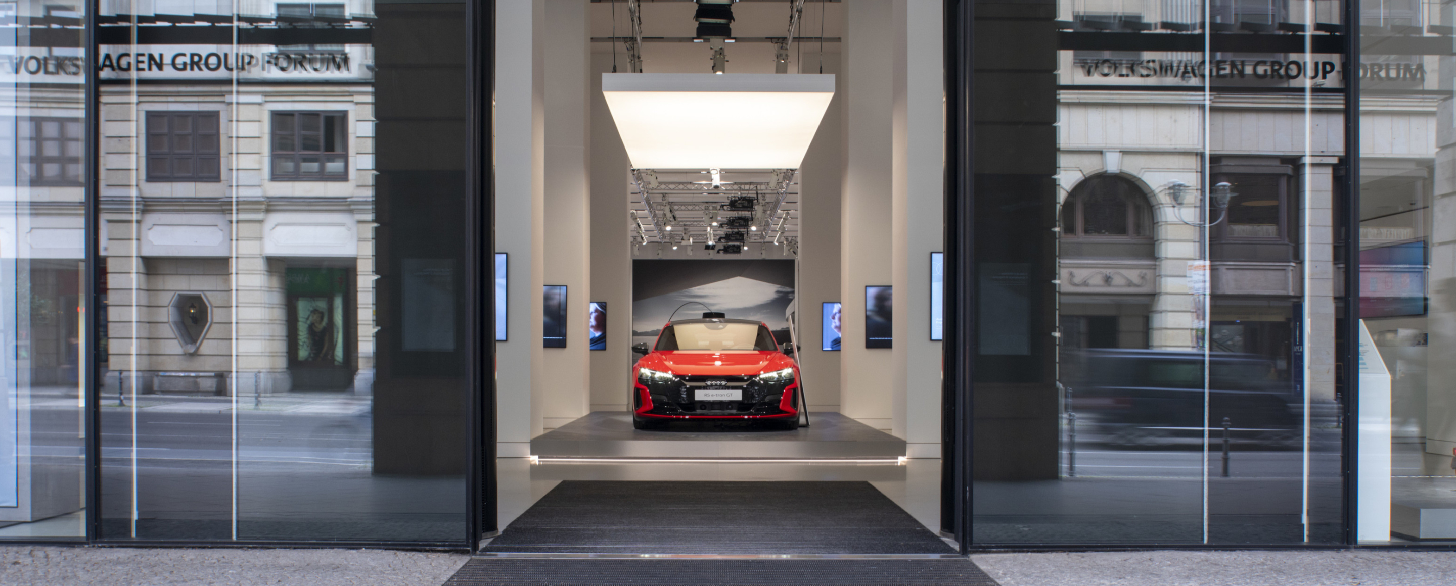 Audi brand exhibition at DRIVE. Volkswagen Group Forum
