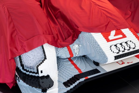 Audi R18 e-tron quattro en Lego