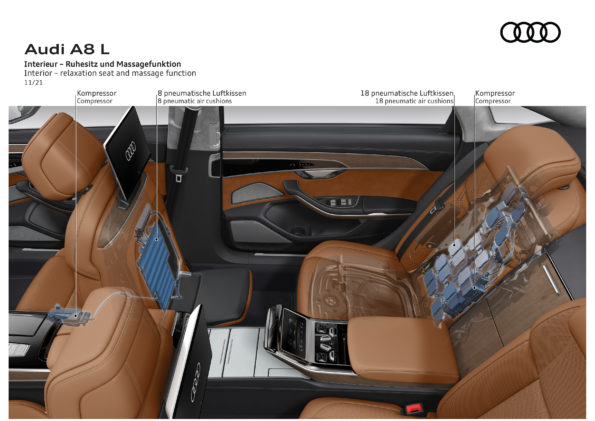 Audi A8 L - Habitacle