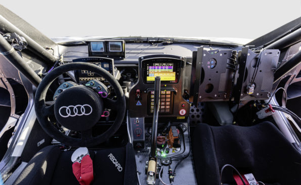 Audi RS Q e-tron, cockpit