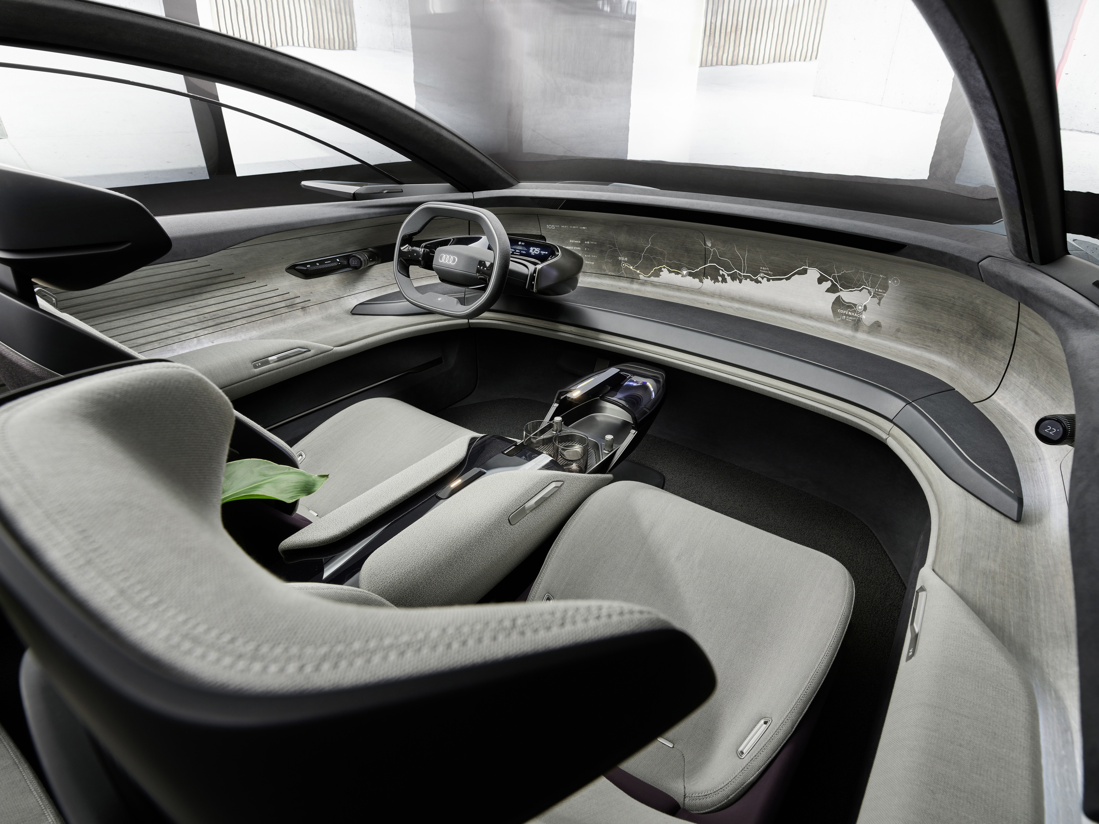 Audi grandsphere concept - Interieur