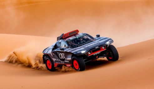 Rendez vous à Abu Dhabi pour l’Audi RS Q e-tron