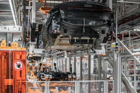 Chaine de production Audi Bruxelles