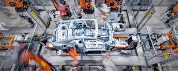 Projet Audi de travail flexible en production