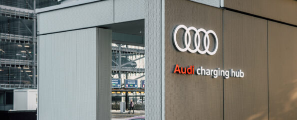 Audi charging hub Zurich