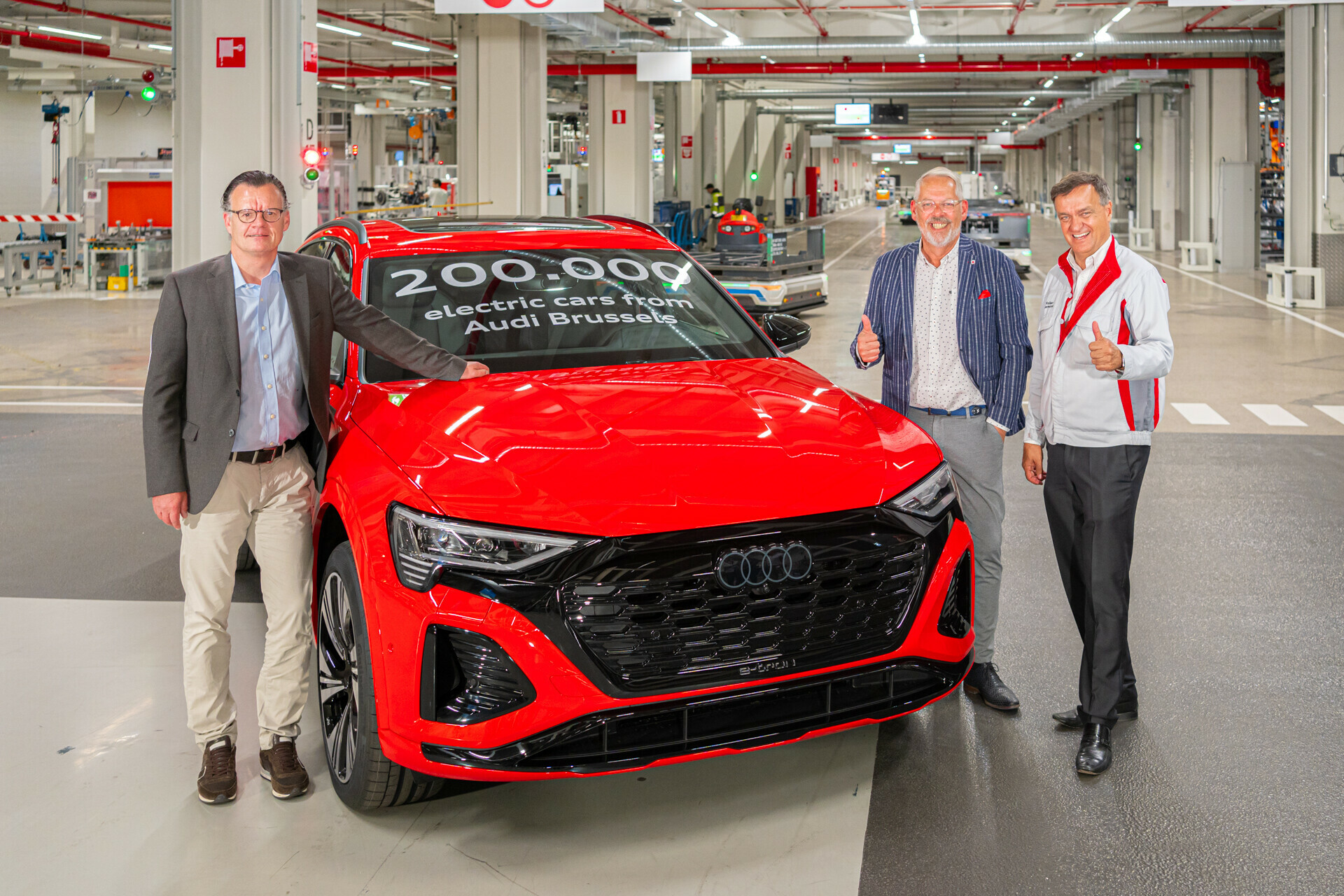 Audi Brussels - 200 000 Audi e-tron produites