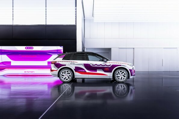 Audi Q6 e-tron prototype