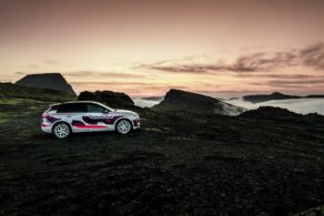 Audi Q6 e-tron prototype
