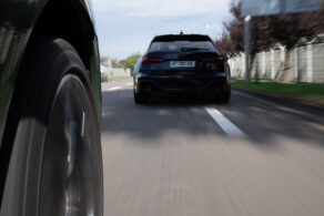 Audi RS 6 Avant performance noire dynamique