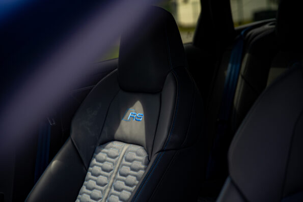 Interieur Audi RS 6 Avant performance bleu ascari