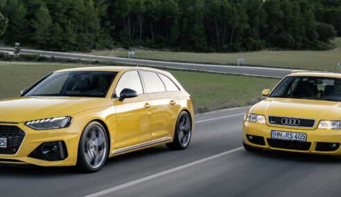 Audi RS 4 Avant edition 25 years : bel hommage